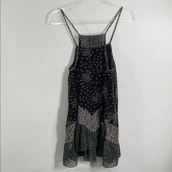 Free People Breezy Seashell Sequin Trim Dress Lg - Picture 9 of 10